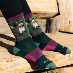 Women's Nature 2-Pack Hiking Socks -SummitStrider Gear 02 5001 Moss LS 1