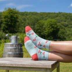 Women's Fruit Stand Shorty Lightweight Lifestyle Sock -SummitStrider Gear 02 6102 Glacier LS