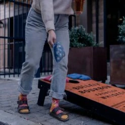 Women's Fruit Stand Shorty Lightweight Lifestyle Sock -SummitStrider Gear 03 6102 Grapfruit LS