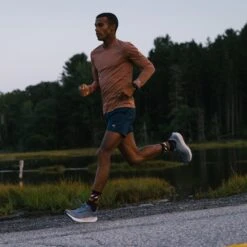 Men's Grit Micro Crew Ultra-Lightweight Running Sock -SummitStrider Gear 04 1061 Black LS