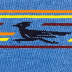 Men's Frontrunner Micro Crew Ultra-Lightweight Running Sock -SummitStrider Gear 1062 Surf Detail