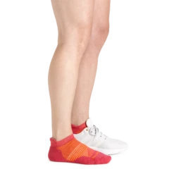 Men's And Women's Element No Show 2-Pack -SummitStrider Gear 1112 Raspberry Footwear 1