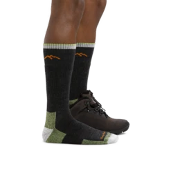 Men's Hiker Boot Midweight Hiking Sock -SummitStrider Gear 1403 Lime footwear