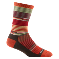 Women's Pixie Crew Lightweight Lifestyle Sock 15 Women's Pixie Crew Lightweight Lifestyle Sock -SummitStrider Gear 1692 Tomato