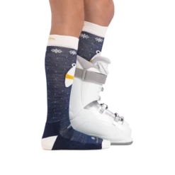 Kids Polar Bear Over-the-Calf Midweight Ski & Snowboard Sock -SummitStrider Gear 1891 Blue footwear a8268395 131d 441f 9991 258ad3a956e7