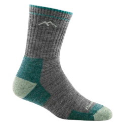 Men's And Women's Hiker Micro Crew 2-Pack Hiking Socks 20 Men's And Women's Hiker Micro Crew 2-Pack Hiking Socks -SummitStrider Gear 1903 Slate