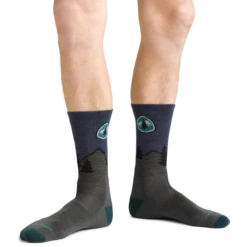 PCT Micro Crew Lightweight Hiking Sock -SummitStrider Gear 1999 Forest Model 2