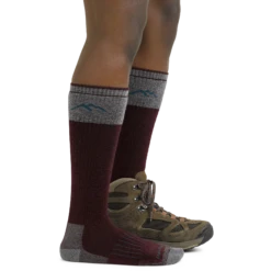 Women's Hunting Sock 2-Pack 13 Women's Hunting Sock 2-Pack -SummitStrider Gear 2105 Burgundy Footwear