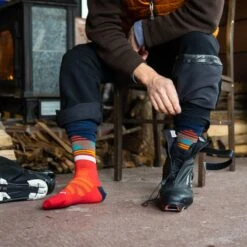 Men's Lillehammer Nordic Boot Lightweight Ski & Snowboard Sock -SummitStrider Gear 21FW DarnTough Snow Nordic Smuggs 12