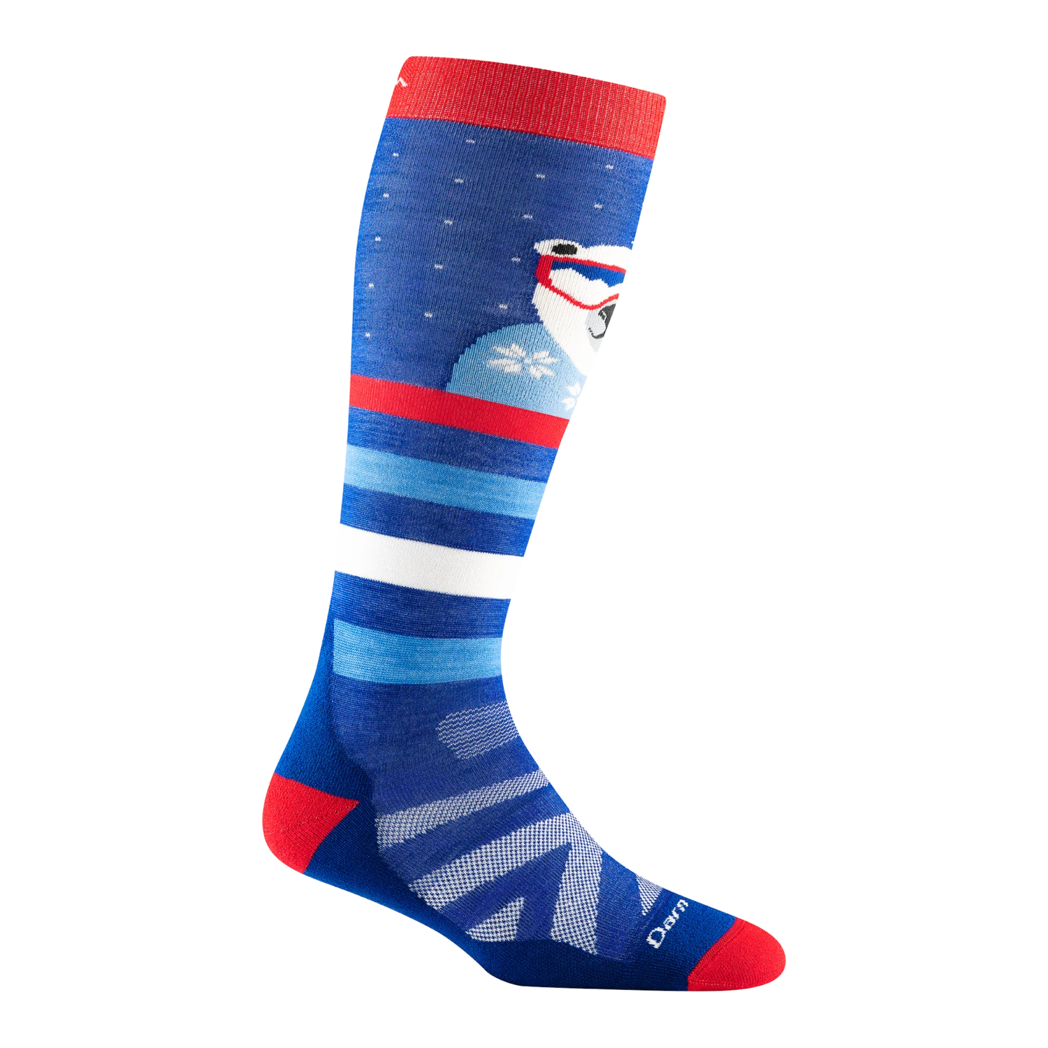 Kids Polar Patroller Over-The-Calf Midweight Ski & Snowboard Sock 1 Kids Polar Patroller Over-The-Calf Midweight Ski & Snowboard Sock