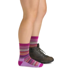 Kids Zebra Canyon Micro Crew Lightweight Hiking Sock -SummitStrider Gear 3042 Clover Footwear 2000x2000 b6215426 0c01 4f95 b19f 786872506728