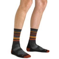 Men's Fastpack Micro Crew Lightweight Hiking Sock -SummitStrider Gear 5012 Charcoal Model 2000x2000 6d06cc87 39df 427d a332 ebfc46f6dc4c