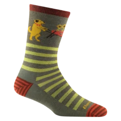 Women's Animal Haus Crew Lightweight Lifestyle Sock -SummitStrider Gear 6037 Herb