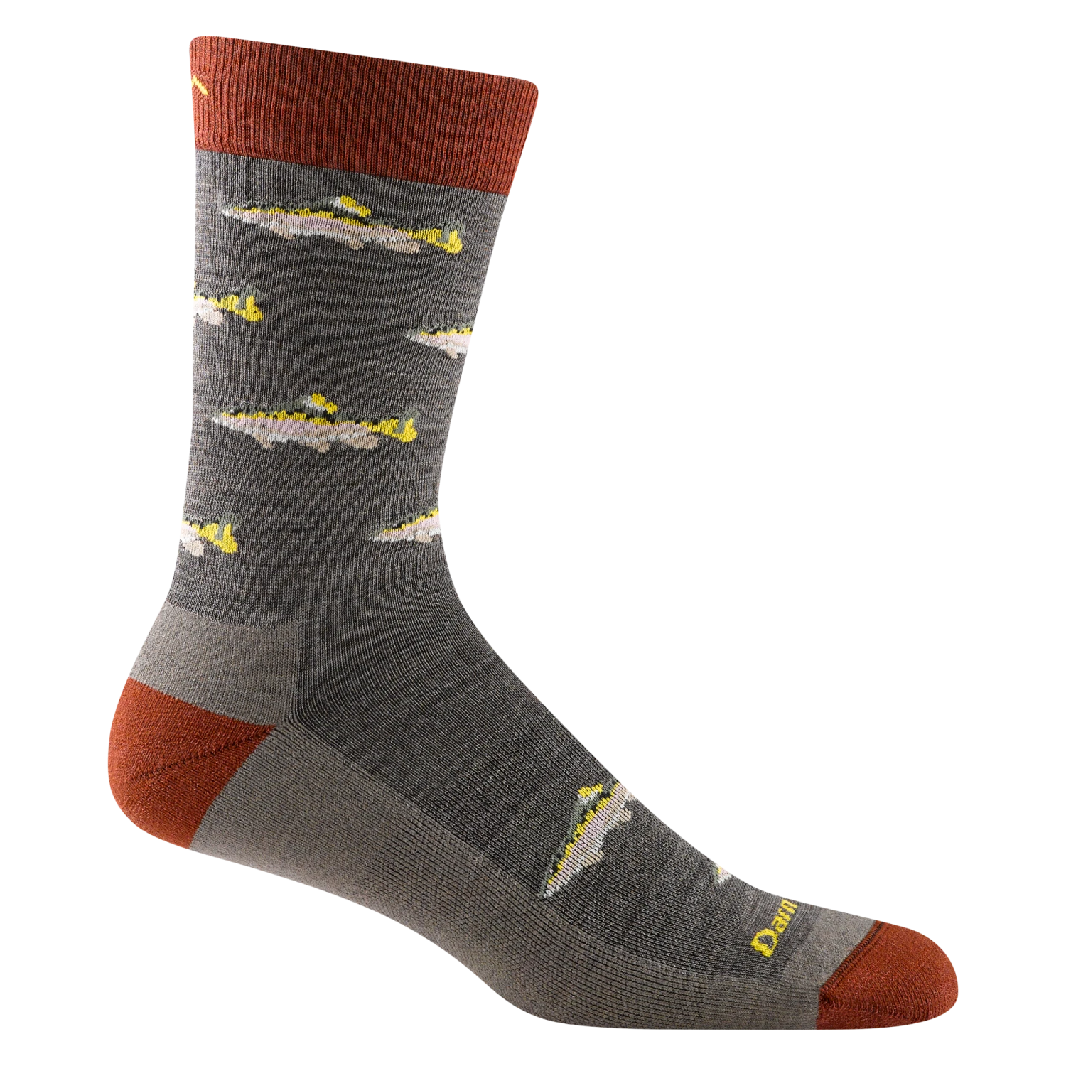 Men's Spey Fly Crew Lightweight Lifestyle Sock 2 Men's Spey Fly Crew Lightweight Lifestyle Sock - Image 2