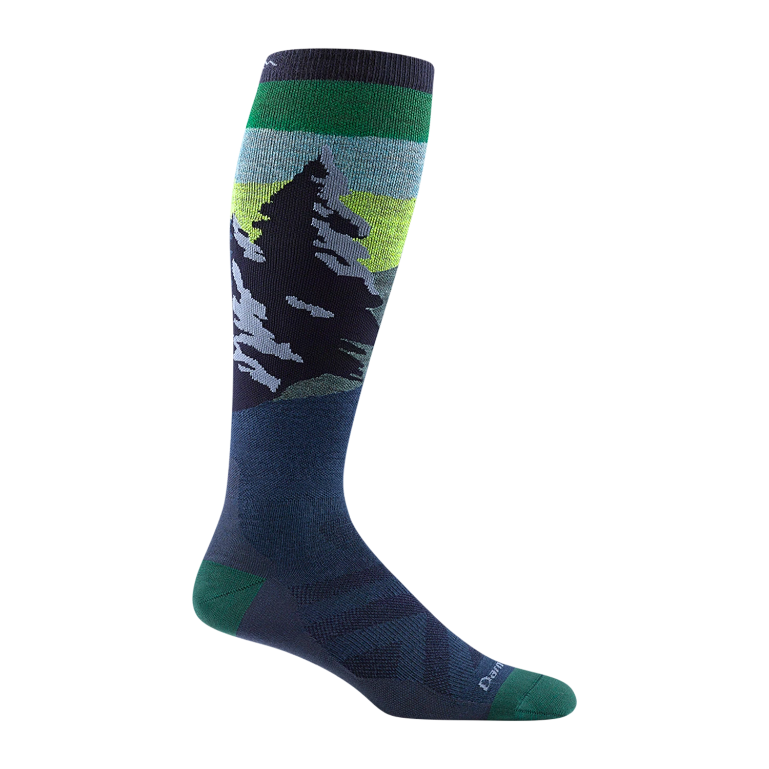 Men's Solstice Over-the-Calf Lightweight Ski & Snowboard Sock 1 Men's Solstice Over-the-Calf Lightweight Ski & Snowboard Sock