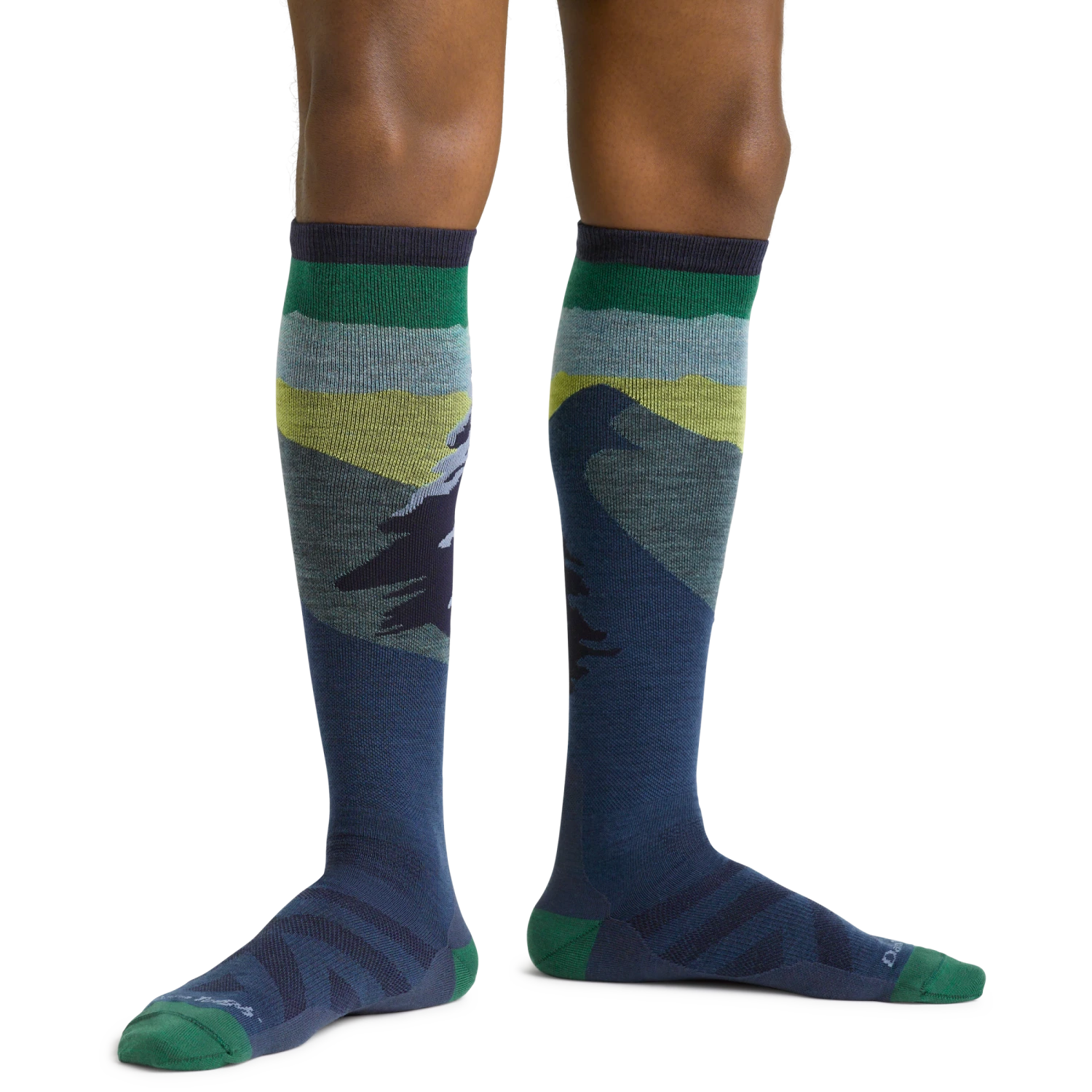 Men's Solstice Over-the-Calf Lightweight Ski & Snowboard Sock 2 Men's Solstice Over-the-Calf Lightweight Ski & Snowboard Sock - Image 2