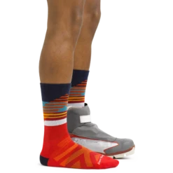 Men's Lillehammer Nordic Boot Lightweight Ski & Snowboard Sock -SummitStrider Gear 8032 Red Footwear 9588e7cd 8238 48ad 9769 2bfb3720c44d