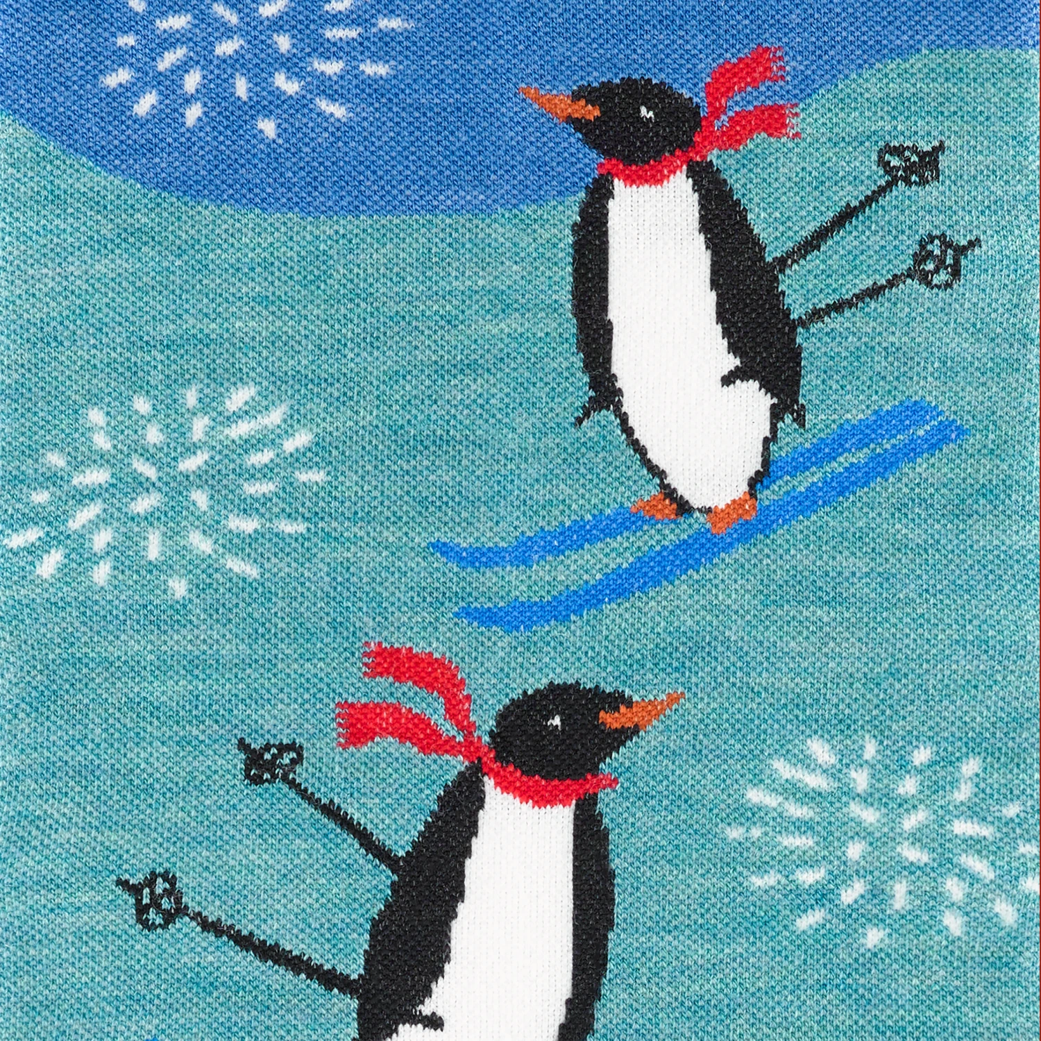 Women's Penguin Peak Over-The-Calf Midweight Ski & Snowboard Sock 7 Women's Penguin Peak Over-The-Calf Midweight Ski & Snowboard Sock - Image 7