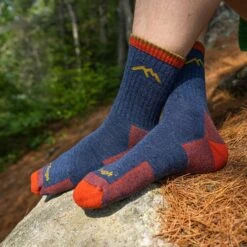 Men's And Women's Hiker Micro Crew 2-Pack Hiking Socks 19 Men's And Women's Hiker Micro Crew 2-Pack Hiking Socks -SummitStrider Gear DarnTough RickerPond Product CirilliPhoto 101 5000x3333 376c01a5 e2f3 4143 a13e d77448980e91