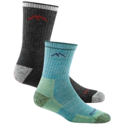 Men's And Women's Hiker Micro Crew 2-Pack Hiking Socks