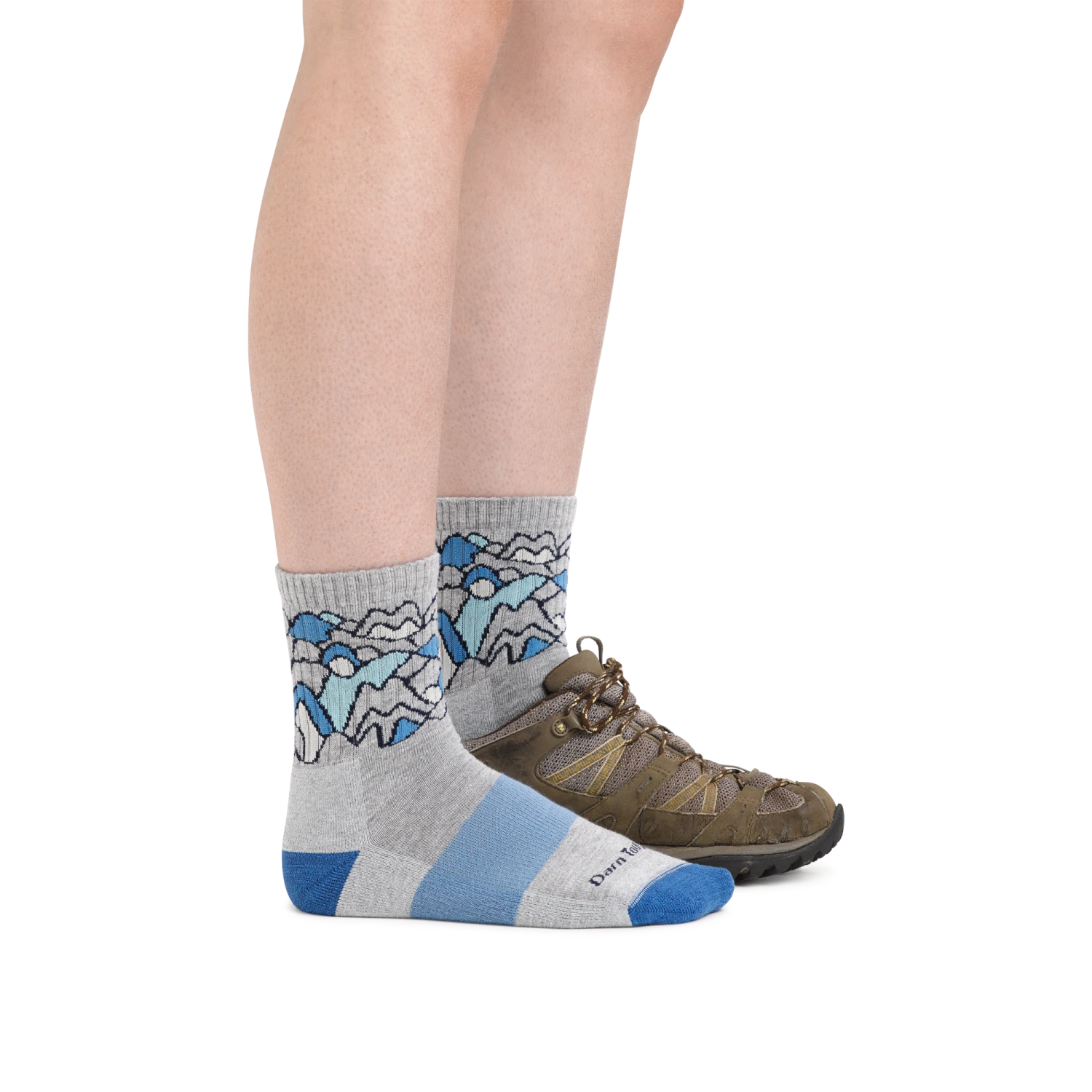 Women's Coolmax® Overlook Micro Crew Midweight Hiking Sock 3 Women's Coolmax® Overlook Micro Crew Midweight Hiking Sock - Image 3