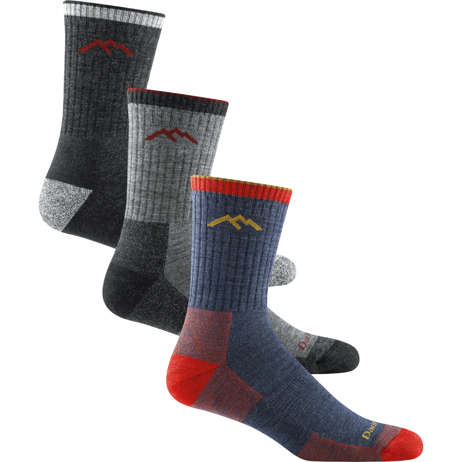 Men's Hiker Micro Crew 3-Pack 1 Men's Hiker Micro Crew 3-Pack