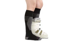 Darn Tough Edge Thermolite OTC Midweight Ski Sock - Womens 5 Darn Tough Edge Thermolite OTC Midweight Ski Sock - Womens -SummitStrider Gear opplanet darn tough edge thermolite otc midweight w cushion w padded shin ski sock womens black small 8030 black s darn av 2