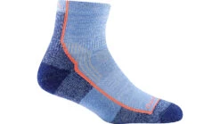 Darn Tough Hiker 1/4 Midweight Socks With Cushion - Womens -SummitStrider Gear opplanet darn tough hiker 1 4 midweight sock with cushion womens dusk denim small 1958 dusk denim s darn main