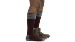 Darn Tough Hunter Over-The-Calf Heavyweight Hunting Sock - Womens 5 Darn Tough Hunter Over-The-Calf Heavyweight Hunting Sock - Womens -SummitStrider Gear opplanet darn tough hunter over the calf heavyweight hunting sock womens burgundy small 2105 burgundy s darn av 2