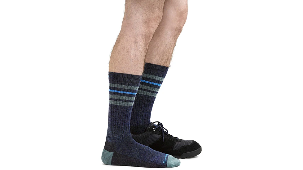 Darn Tough Letterman Crew Lightweight Sock - Mens 4 Darn Tough Letterman Crew Lightweight Sock - Mens - Image 4