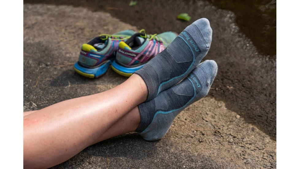 Darn Tough Light Hiker No Show Lightweight Hiker Socks - Women's 2 Darn Tough Light Hiker No Show Lightweight Hiker Socks - Women's - Image 2