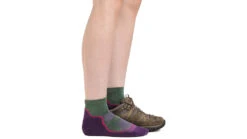 Darn Tough Light Hiker Quarter Lightweight Hiker Socks - Women's -SummitStrider Gear opplanet darn tough light hiker quarter lightweight hiker sock womens moss small 1987 moss s darn av 2