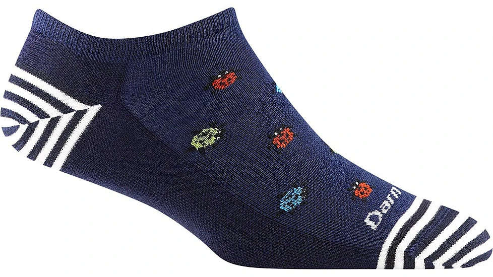 Darn Tough Lucky Lady No Show Lightweight Socks - Womens 1 Darn Tough Lucky Lady No Show Lightweight Socks - Womens