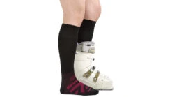 Darn Tough RFL Thermolite Over-The-Calf Ultra-Lightweight Ski Sock - Womens -SummitStrider Gear opplanet darn tough rfl thermolite over the calf ultra lightweight ski sock womens black small 8029 black s darn av 2