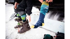 Darn Tough Solstice Over-The-Calf Midweight Ski Sock - Womens -SummitStrider Gear opplanet darn tough solstice over the calf midweight w cushion ski sock womens dark teal small 8023 dark teal s darn av 3