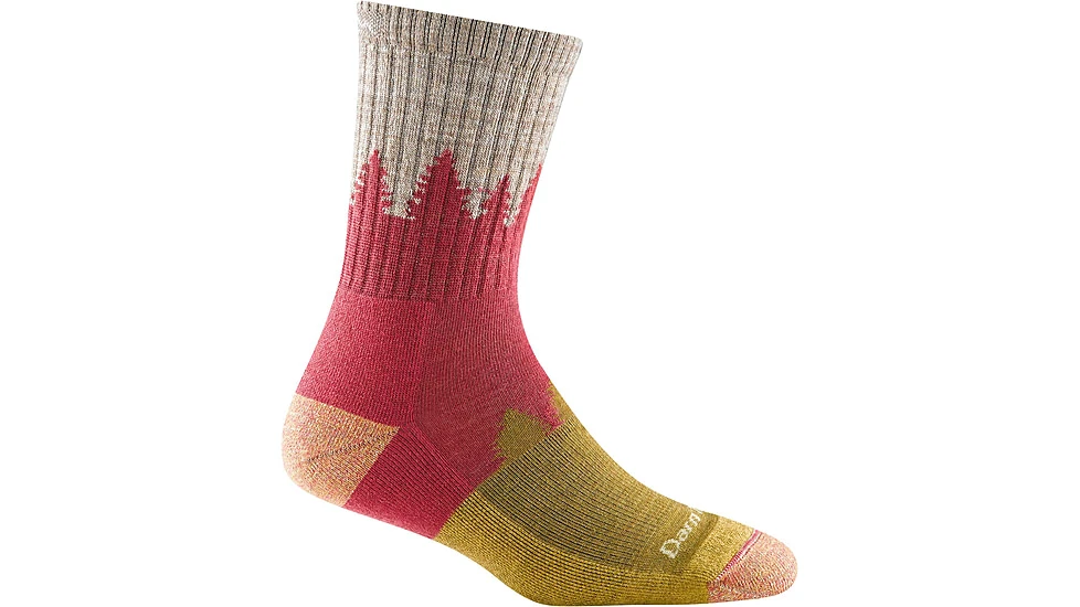 Darn Tough Treeline Micro Crew Midweight Hiking Socks - Women's 2 Darn Tough Treeline Micro Crew Midweight Hiking Socks - Women's - Image 2