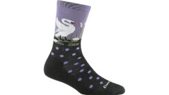 Darn Tough Wild Life Crew Lightweight With Cushion Socks - Womens -SummitStrider Gear opplanet darn tough wild life crew lightweight with cushion shoes womens charcoal large 6105 charcoal l darn av 2