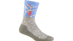 Darn Tough Wild Life Crew Lightweight With Cushion Socks - Womens -SummitStrider Gear opplanet darn tough wild life crew lightweight with cushion shoes womens shore large 6105 shore l darn av 2